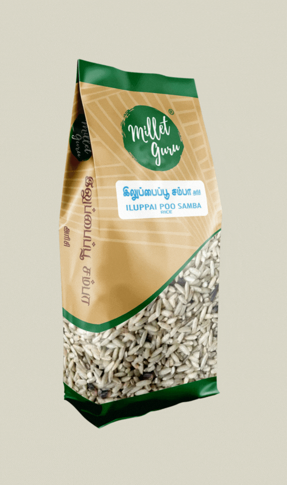 iluppai poo samba - Raw rice