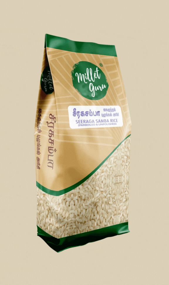 Seeraga samba - Parboiled rice